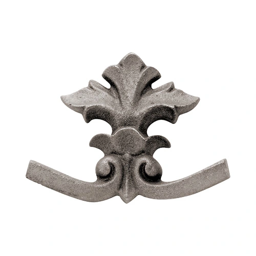 Cast Iron Crest. 5" Width, 4" Height